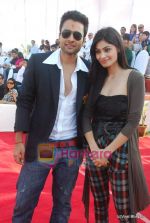 Jackie Bhagnani, Pooja Gupta at Jindal Polo match in Mahalaxmi Race Course on 25th March 2011 (4).JPG