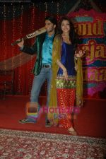 Anushka Sharma and Ranveer Singh at Band Baaja Baraat promo shoot for Sony in Yashraj Studios on 28th March 2011 (12).JPG