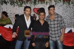 Bobby Deol, Anees Bazmee, Akshay Kumar at the Premiere of Thank you in Chandan, Juhu,Mumbai on 6th April 2011 (3).JPG