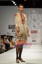 Model walks the ramp for Zurkhe show on Wills Lifestyle India Fashion Week 2011 - Day 2 in Delhi on 7th April 2011 (15).JPG