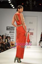 Model walks the ramp for Koga show on Wills Lifestyle India Fashion Week 2011-Day 4 in Delhi on 9th April 2011 (10).JPG