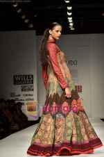 Model walks the ramp for virtues show on Wills Lifestyle India Fashion Week 2011 � Day 4 in Delhi on 9th April 2011 (48).JPG
