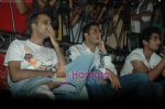 Abhishek Bachchan, Prateik Babbar, Rohan Sippy at Dum Maro Dum Promotion in Mumbai on 10th April 2011 (8).JPG