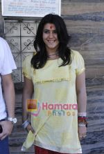 Ekta Kapoor promotes her Marathi Movie in Palza, Mumbai on 15th April 2011 (5).JPG