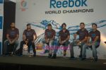 Mahendra Singh Dhoni, Yuvraj, Harbhajan, Yusuf Pathan, Yuvraj Singh at Reebok event in Intercontinental, Mumbai on 26th April 2011 (6).JPG