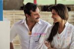 Deepika Padukone, Saif Ali Khan in the still from movie Aarakshan (3).JPG