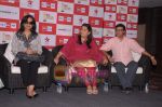 Zeenat Aman, Smriti Irani, Sachin Pilgaonkar at the announcement of Big TV Awards in Sahara Star on 1st June 2011 (10).JPG