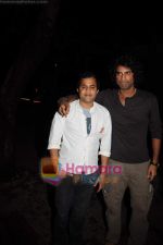 Sikander Kher at Sonam Kapoor_s birthday bash at her home on 8th June 2011 (11).JPG