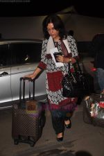 Zeenat Aman leave for IIFA in Mumbai Airport on 21st June 2011 (140).JPG