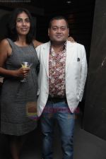 Kunal Vijaykar and Ayesha Broacha at Arrokh Khambata_s Amadeus Launch in NCPA, Mumbai on 3rd July 2011.jpg