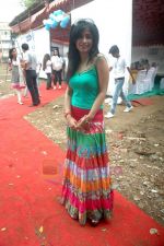 Shibani Kashyap at Dimple Ghosh opens calls centre for handicapped children in Versova, Mumbai on 2nd July 2011 (34).JPG