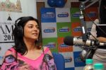 Sushmita Sen with team of I AM She visits Radio City 91.1 FM in Bandra, Mumbai on 7th July 2011 (12).JPG
