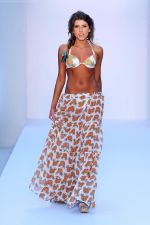 A model walks the runway for the Poko Pano show during Mercedes-Benz Fashion Week Swim 2012 at The Raleigh on July 15, 2011 in Miami Beach, Florida.JPG
