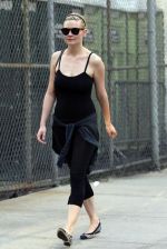 Kirsten Dunst Snapped while leaving gym in New York on 15th July 2011 (5).jpg