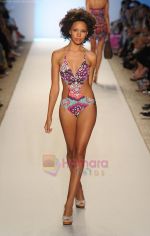 A model walks the runway at the Zingara  show during Merecedes-Benz Fashion Week Swim 2012 on July 18, 2011 in Miami Beach, United States (2).JPG