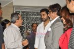 Amitabh Bachchan, Abhishek Bachchan at Vrinda_s Vibrations launch in Bandra, Mumbai on 21st July 2011 (32).JPG