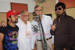 Gulzar, Sajid, Wajid at the Audio release of Chala Mussaddi - Office Office in Radiocity Office on 25th July 2011 (33).JPG