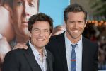 Jason Bateman and Ryan Reynolds attends the LA premiere of the movie The Change-Up at the  Regency Village Theatre in Westwood, CA, USA on 1st August 2011 (3).jpg