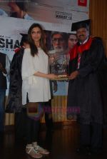 Deepika Padukone at Aarakshan film promotions in Welingkar college on 2nd Aug 2011 (38).JPG