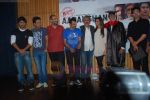Deepika Padukone, Prateik Babbar, Amitabh Bachchan, Manoj Bajpai, Prakash Jha, Parsoon Joshi, Shankar Mahadevan, Ehsaan Noorani at Aarakshan film promotions in Welingkar college on 2nd Aug 2011 (20).JPG