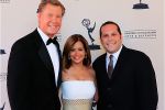 Kent Shocknek, Sibilia Vargas, Josh Rubenstein attends the 63rd Annual Academy of Television Arts and Sciences Los Angeles Area Emmy Awards in  Leonard H. Goldenson Theatre on 6th August 2011 (7).jpg