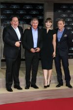 Jon Favreau, Harrison Ford, Olivia Wilde and Daniel Craig attends the Berlin Premiere of the movie Cowboys and Aliens on 8th August 2011 (1).jpg