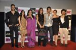 Madhoo, Arjan Bajwa, Hema Malini, Esha Deol, Chandan Roy Sanyal, Sudhanshu Pandey unveil Tell Me O Khuda look in Cinemax, Mumbai on 12th Aug 2011 (20).JPG