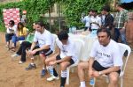 Arbaaz Khan at Men_s Helath fridly soccer match with celeb dads and kids in Stanslauss School on 15th Aug 2011 (10).JPG