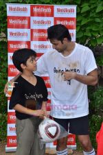 Vatsal Seth at Men_s Helath fridly soccer match with celeb dads and kids in Stanslauss School on 15th Aug 2011 (66).JPG