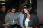 Shilpa Shetty, Raj Kundra snapped at International Airport, Mumbai on 27th Aug 2011 (8).JPG