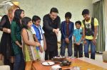 Adnan Sami celebrates eid at home with kids of SAREGAMA Lil Champs in Andheri, Mumbai on 31st Aug 2011 (23).JPG