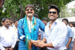 Srikanth, Ram Charan attended the movie Devaraya Opening on 31st August 2011 (4).jpg