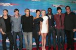 Dustin Milligan, Chris Carmack, Chris Zylka, Alyssa Diaz, Sara Paxton, Sinqua Walls, Joel David Moore and Mike Fleiss attends the Shark Night 3D LA Screening on 1st September 2011 (9).jpg