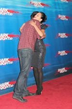 Joel David Moore and Alyssa Diaz attends the Shark Night 3D LA Screening at Universal CityWalk, Hollywood on 1st September 2011 (8).jpg