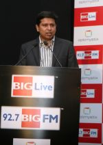 Rabe .T.Iyer at Announcement of Big Indian Comedy Awards at Raheja Classique Club Mumbai.JPG