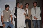 Zayed Khan, Salim Merchant, Sulaiman Merchant, Javed Akhtar at the Audio release of Love Breakups Zindagi in Blue Frog on 8th Sept 2011 (108).JPG