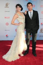 Melissa Barrera and Guadalupe Venegas attends the 2011 NCLR ALMA Awards in Santa Monica Civic Auditorium on 10th September 2011 (31).jpg