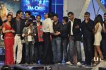 Dalip Tahil, Kareena Kapoor, Arjun Rampal, Karan Johar, Sunil A. Lulla, Satish Shah, Bhushan Kumar, Shahrukh Khan, Anubhav Sinha at the audio release of Ra.One in Filmcity, Mumbai on 12th Sept 2011 (12 (128).JPG
