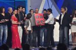 Dalip Tahil, Kareena Kapoor, Arjun Rampal, Karan Johar, Sunil A. Lulla, Satish Shah, Bhushan Kumar, Shahrukh Khan, Anubhav Sinha at the audio release of Ra.One in Filmcity, Mumbai on 12th Sept 2011 (13 (139).JPG