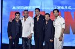 Prashant Chadha, Sachiin Joshi, Sanjay Dutt, Sulaiman Merchant, Salim Merchant at the Audio release of Aazaan in Sahara Star on 13th Sept 2011 (46).JPG
