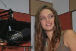 Candice Boucher promote Aazaan on Radio City 91.1 FM in Bandra, Mumbai on 15th Sept 2011 (21).JPG