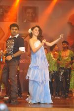 Tamanna Bhatia, Junior NTR dances at the Oosaravelli Movie Audio Launch on 14th September 2011 (105).JPG