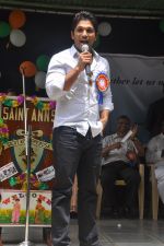 Allu Arjun attends No Child Labour Event on 16th September 2011 at St. Ann_s High School in Secunderabad (157).JPG