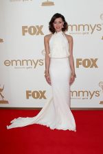 Aubrey Plaza attends the 63rd Annual Primetime Emmy Awards in Nokia Theatre L.A. Live on 18th September 2011 (2).jpg