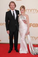 Cara Buono and husband Peter Thum attends the 63rd Annual Primetime Emmy Awards in Nokia Theatre L.A. Live on 18th September 2011.jpg