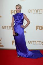 Dianna Agron attends the 63rd Annual Primetime Emmy Awards in Nokia Theatre L.A. Live on 18th September 2011 (1).jpg