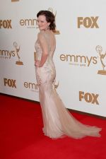 Elisabeth Moss attends the 63rd Annual Primetime Emmy Awards in Nokia Theatre L.A. Live on 18th September 2011 (1).jpg