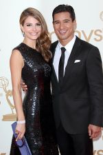 Maria Menounos and Mario Lopez attends the 63rd Annual Primetime Emmy Awards in Nokia Theatre L.A. Live on 18th September 2011 (1).jpg