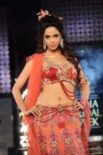 Mallika Sherawat walk the ramp for Anjalee and Arjun Kapoor Show at Amby Valley India Bridal Week day 1 on 24th Sept 2011 (4).JPG