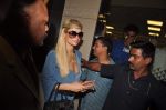 Paris Hilton arrives in India at International Airport, Mumbai on 24th Sept 2011 (74).JPG